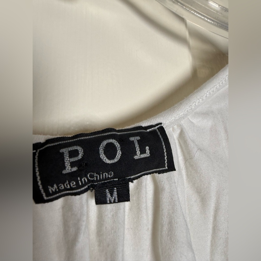 POL White Ruffle Vest - Picture 6 of 12